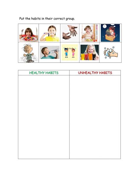 Guide your family's choices rather than dictate foods. Healthy Habits free online worksheet