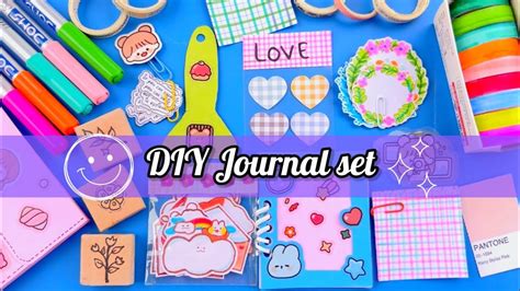 Diy Journal Set Diy Journal Kit How To Make Journal Set At Home