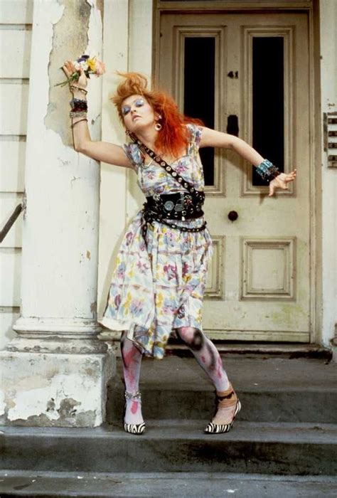 Photos Of Cyndi Lauper In The S Imgur In S Fashion