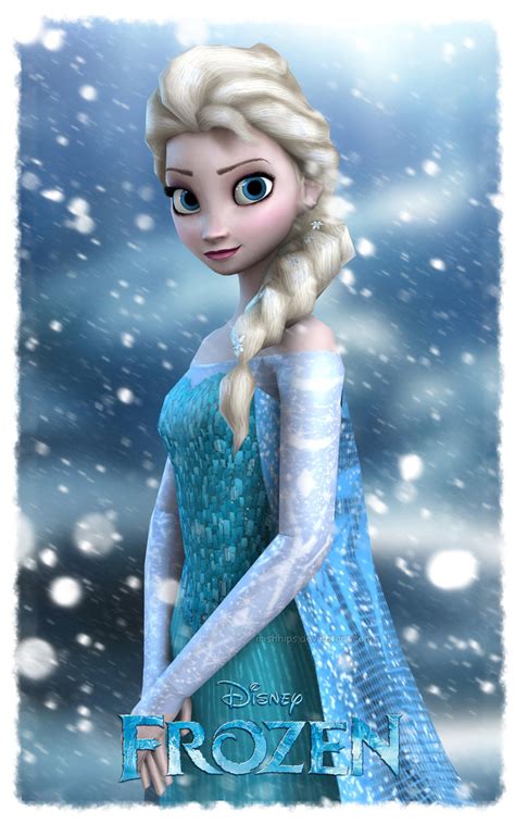 Elsa Blue And Frozen Power Caroline Langston