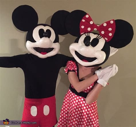 Minnie And Mickey Mouse Couples Costume Easy Diy Costumes Photo 35