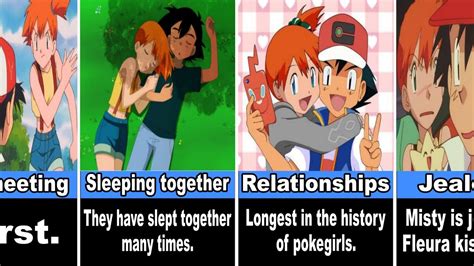 Pokemon Ash And Mistys Love Story 【pokeshipping Moments】 Youtube