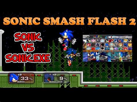 Sonic Smash Flash Sonic VS Sonic Exe P YouTube