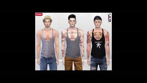The Sims 4 Male And Female Clothing Cc Pack Youtube