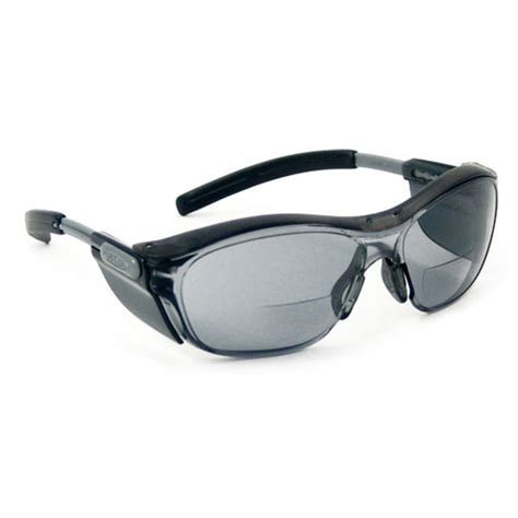 3m nuvo bifocal safety glasses gray lens 1 5 diopter