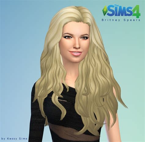 Britney Spears The Sims 4 The Sims Sims Cc Sims Hair Britney Spears
