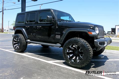 Jeep Wrangler with 20in Black Rhino Pinatubo Wheels ...