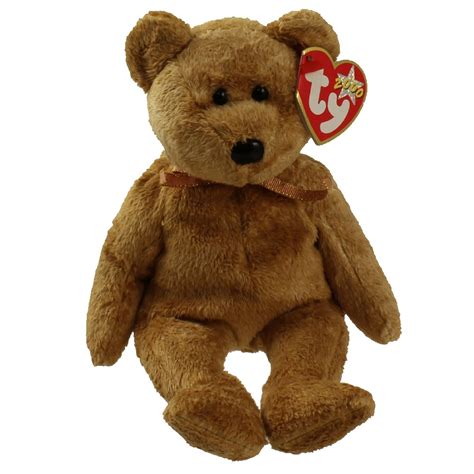 Ty Beanie Baby Cashew Teddy Bear Mwmts Ebay