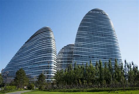 In Asia Beijing China Modern Architecture Wangjing Soho Editorial