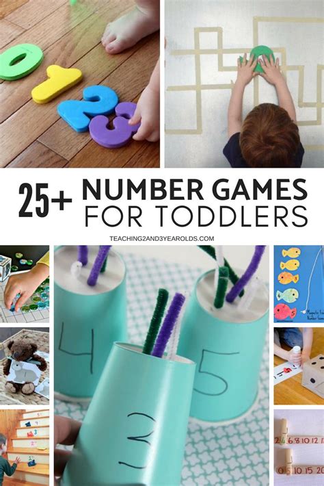 25 Number Games Number Games For Toddlers Games For Toddlers