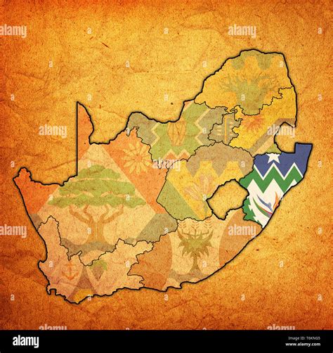 Map Of Kwazulu Natal Hi Res Stock Photography And Images Alamy