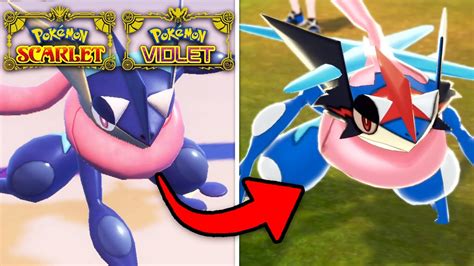 Ash Greninja In Pokemon Scarlet Violet YouTube