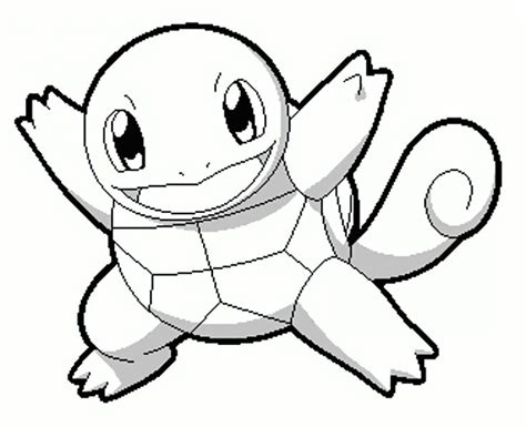New Squirtle Coloring Pages Free Pokemon Coloring Pages Pokemon