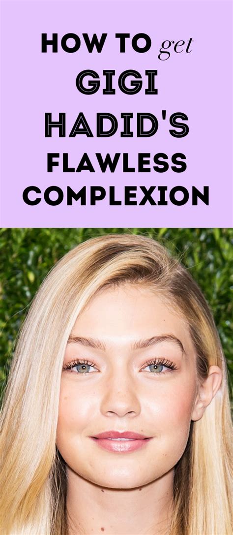 How To Get Gigi Hadids Flawless Complexion Eye Makeup Tips Beauty