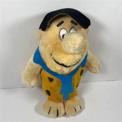 Vintage Fred Flintstone Hanna Barbera The Flintstones Plush Doll Nanco