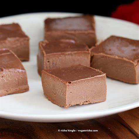 Chocolate Hazelnut Fudge Bars Vegan Freezer Fudge Recipe Vegan Richa