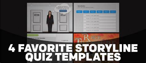 4 Favorite Storyline Quiz Templates Elearning Brothers Elearning Tags