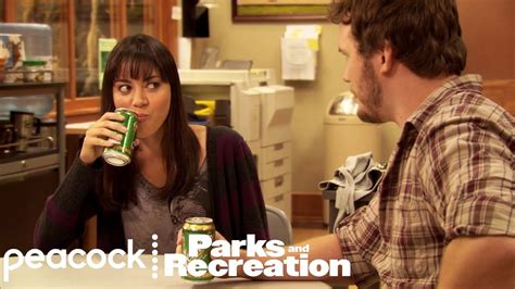 April And Andy On Hold Parks And Recreation Youtube