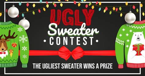 Ugly Sweater Contest In Austin At Pinballz Lake Creek