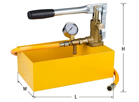 Manual Pressure Test Pump 25 63 Mpa