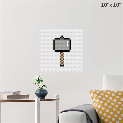 Mjolnir Pixel Art