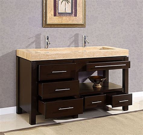 King Modern Double Trough Sink Bathroom Vanity Cabi Bath Beautiful