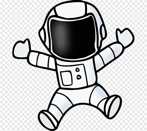 Free Download Astronaut Space Suit Drawing Astronaut White