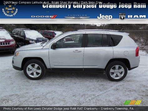 Bright Silver Metallic - 2013 Jeep Compass Latitude 4x4 ...