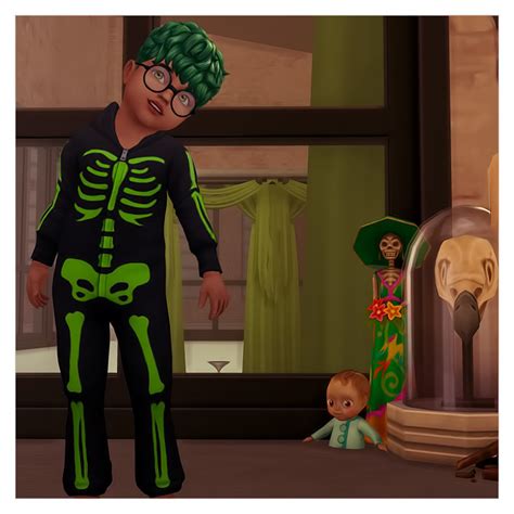 Sims 4 Maxis Match Halloween Costumes Cc Adults Children Fandomspot