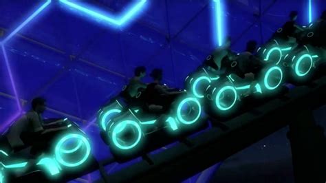 Disneys New Tron Roller Coaster Is Absolutely Gorgeous