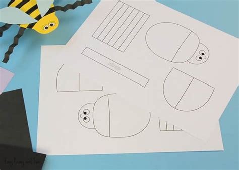 Beetle Paper Hand Puppet Template Easy Peasy And Fun