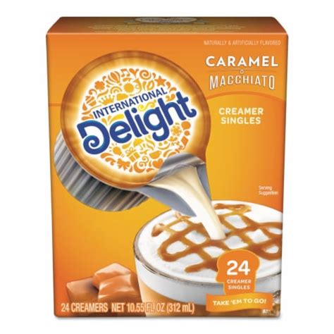 International Delight Caramel Macchiato Coffee Creamer Singles 24 Ct