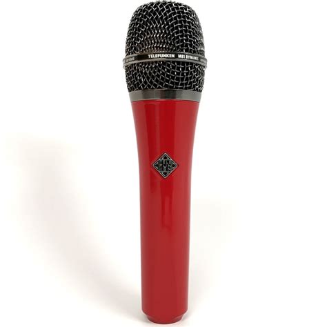 Telefunken M81 Universal Dynamic Cardioid Microphone Red Body Black