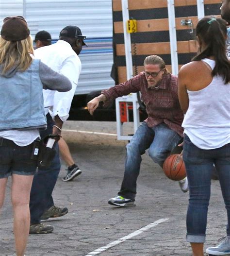 Like and share our website to support us. Charlie Hunnam Photos Photos - Scenes from the 'Sons of ...