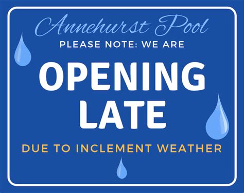 Annehurst Pool Opening Day Delayed Annehurst Village