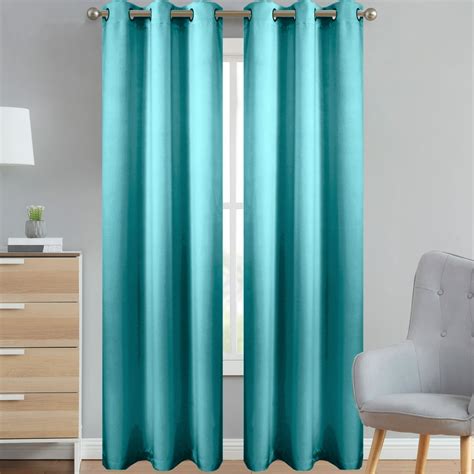 Style Basics 84 Inch Long Blackout Curtains For Bedroom 100 Total