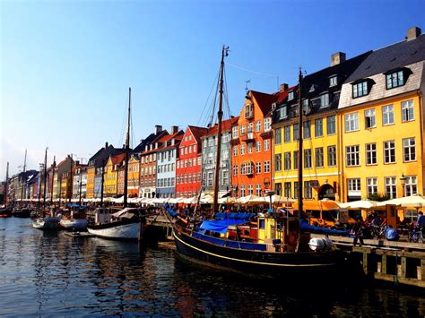 Beautifully Vibrant Nyhavn Copenhagen Denmark Copenhagen Travel