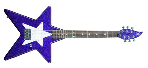 Guitares Electriques Daisy Rock Star Short Scale Cosmic Purple Star