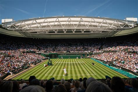 Day 1 Action From Centre Court The Championships Wimbledon