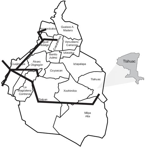 Federal district (a state of brazil); Mapa de Distrito Federal, en el que se ubica el sistema de ...
