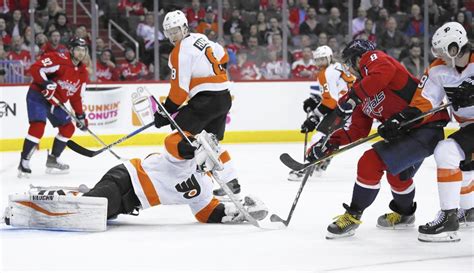 Phantoms Goalie Alex Lyon Makes Nhl Debut With Flyers In Loss To
