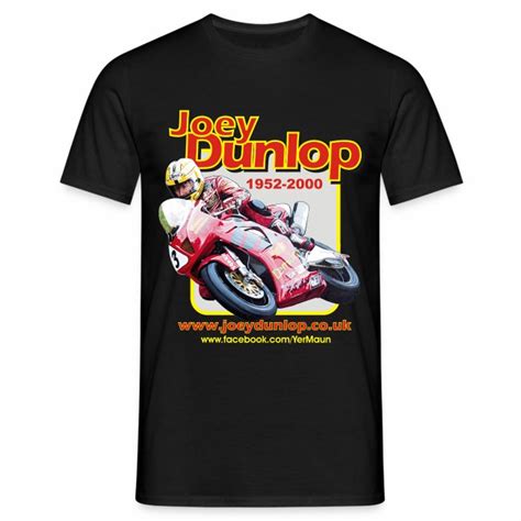 Biker T Shirts Joey Dunlop Mens T Shirt