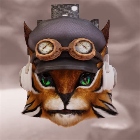 Had Some Free Time Decided To Do A Render Of Tigercaptain With Fur R