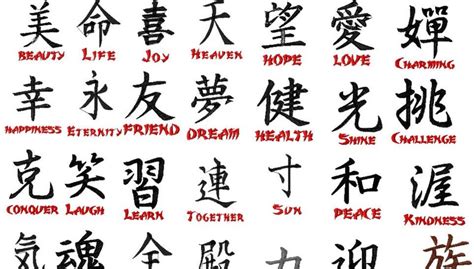 70 Kanji Characters Embroidery Font Pack Instant Download Etsy
