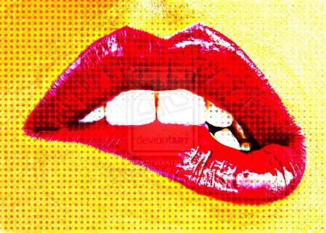 Macxnastygal Pop Art Lips Pop Art Posters Pop Art Comic