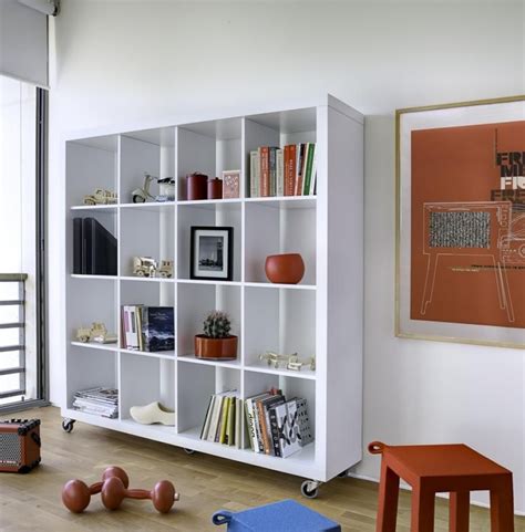 20 Fine Examples Of Modern Bookcases Ikea Room Divider Bookshelf Room