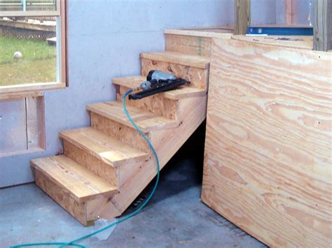 Below we'll look at all the options you have to make your wooden steps less slippery while maintaining an acceptable appearance for your staircase. How to Build Simple Stairs | how-tos | DIY