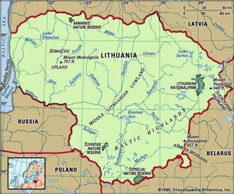 Lithuania History Geography