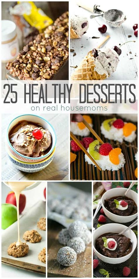 25 Healthy Desserts ⋆ Real Housemoms