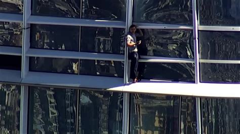 Pro Life Spiderman Climbs San Francisco Building Youtube